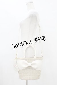 m petit by misako / サンリオキャラクターズコラボ かごバッグ  オフ H-25-08-08-1004-LO-BG-NS-ZH