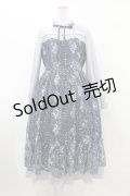 axes femme / フラワープリントレースワンピース Free ネイビー H-25-08-08-1023-AX-OP-NS-ZH