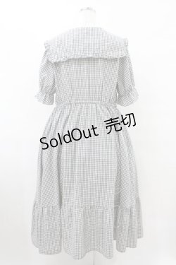画像2: m petit by misako / AM*ギンガムCHKワンピース 3L グレー H-25-08-08-1026-LO-OP-NS-ZH