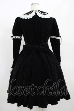 画像3: Angelic Pretty / 別珍ワンピース Free ブラック H-25-08-08-005-AP-OP-NS-ZH