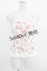 LIZ LISA / 花柄レースキャミソール Free オフ H-25-08-08-057-LO-TO-NS-ZH
