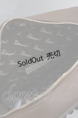 画像3: metamorphose / 刺繍入りフリルBAG  ブラウン H-25-08-08-059-ME-BG-NS-ZH
