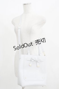 画像1: m petit by misako / AMマエリボン2WAYバッグ  サックス H-25-08-08-061-LO-BG-NS-ZH