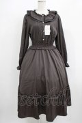m petit by misako / AOK*フリルカラータックワンピース L グレー H-25-08-08-006-LO-OP-NS-ZH