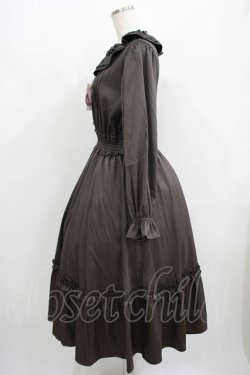 画像2: m petit by misako / AOK*フリルカラータックワンピース L グレー H-25-08-08-006-LO-OP-NS-ZH