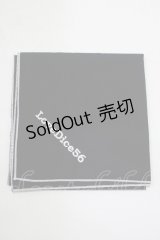 Physical Drop / ハンカチ  ブラック H-25-08-08-072-LO-ZA-NS-ZH