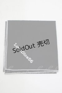 Physical Drop / ハンカチ  ブラック H-25-08-08-072-LO-ZA-NS-ZH