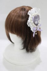 画像1: Royal Princess Alice / 夜に照らされて shironeコラボ ロゼット  ラベンダー H-25-08-08-075-LO-AC-NS-ZH (1)