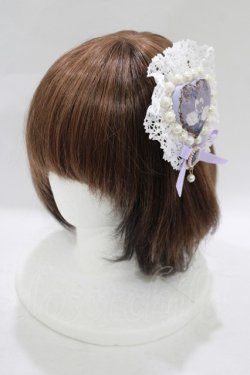 画像1: Royal Princess Alice / 夜に照らされて shironeコラボ ロゼット  ラベンダー H-25-08-08-075-LO-AC-NS-ZH