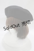 m petit by misako / NINA's AMカメオベレー  ブラック H-25-08-08-079-LO-AC-NS-ZH
