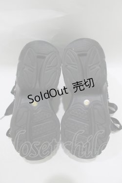 画像4: Honey Cinnamon / ダブルリボン厚底スニーカー S（23〜23.5cm ） ブラック H-25-08-08-082-LO-SH-NS-ZH