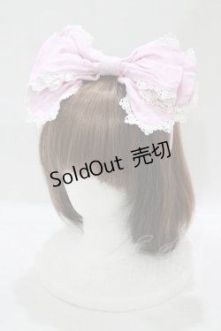 画像1: BABY,THE STARS SHINE BRIGHT / 雪の女王〜妖精が舞い降りる白い国〜柄カチューシャ  ピンク H-25-08-08-085-BA-AC-NS-ZH