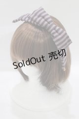 metamorphose / Brass band catカチューシャ  パープル H-25-08-08-087-ME-AC-NS-ZH