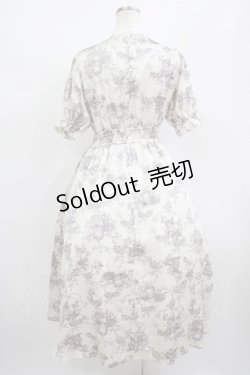 画像3: m petit by misako / AM*トワルドジュイワンピース S オフ H-25-08-08-009-LO-OP-NS-ZH