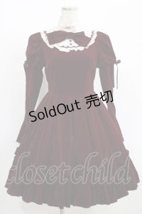 Victorian maiden / 別珍マロリーワンピース Free ボルドー H-25-08-08-012-CL-OP-NS-ZH