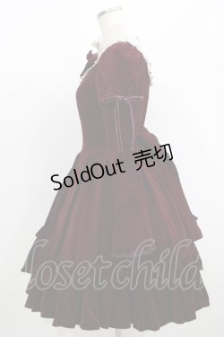 画像2: Victorian maiden / 別珍マロリーワンピース Free ボルドー H-25-08-08-012-CL-OP-NS-ZH