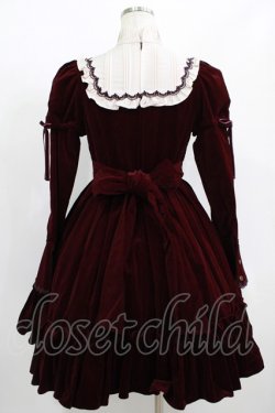 画像3: Victorian maiden / 別珍マロリーワンピース Free ボルドー H-25-08-08-012-CL-OP-NS-ZH