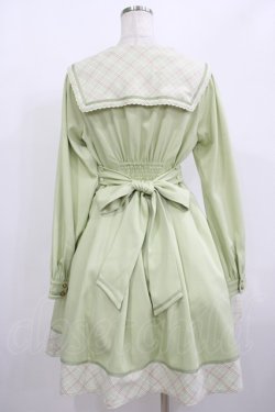 画像3: Amavel / Check Ribbonセーラーワンピース Free ミント H-25-08-08-016-CA-OP-NS-ZH