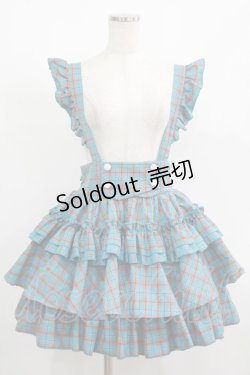 画像1: CATCOCOON（海外ロリータブランド） / A Doll's House スカート L ブルー H-25-08-08-018-PU-SK-NS-ZH