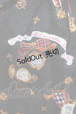 画像4: metamorphose / オールドエンブレムハイウエストスカート Free ブラック H-25-08-08-020-ME-SK-NS-ZH