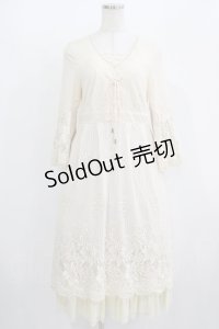Rozen Kavalier / レースワンピース  ベージュ H-25-08-09-026-OO-OP-KB-ZH