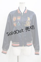 Jane Marple / Our courageスーベニアジャケット  ネイビー H-25-08-09-029-JM-JA-KB-ZH