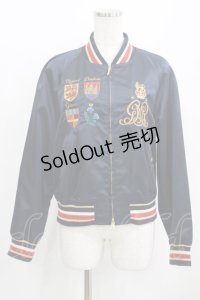 Jane Marple / Our courageスーベニアジャケット  ネイビー H-25-08-09-029-JM-JA-KB-ZH