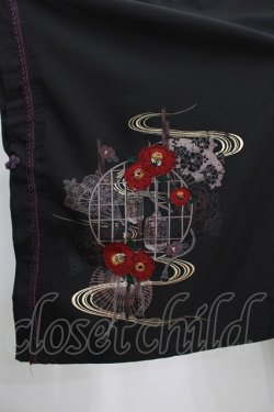 画像5: Ozz oneste / 着物風羽織  黒 H-25-08-09-031-OO-JA-KB-ZH