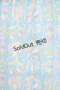 画像4: Jane Marple / A Celebrationコラボレーションドレス  ターコイズブルー×ピンク H-25-08-09-003-JM-OP-KB-ZH
