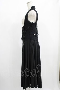 画像2: Rozen Kavalier / 刺繍ベストワンピース  黒 H-25-08-09-041-OO-OP-KB-ZH