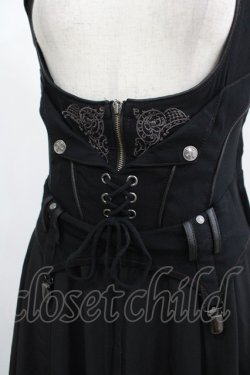 画像4: Rozen Kavalier / 刺繍ベストワンピース  黒 H-25-08-09-041-OO-OP-KB-ZH