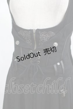 画像4: Rozen Kavalier / 刺繍ベストワンピース  黒 H-25-08-09-041-OO-OP-KB-ZH