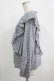 画像2: Jane Marple Dans Le Salon / Noon shoulder frill blouse  blue grey H-25-08-09-047-JM-BL-KB-ZH (2)