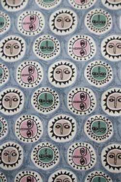 画像4: Jane Marple Dans Le Salon / Noon shoulder frill blouse  blue grey H-25-08-09-047-JM-BL-KB-ZH