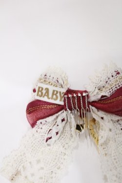 画像3: BABY,THE STARS SHINE BRIGHT / Maria de la Croixリボンコーム  ボルドー H-25-08-09-1029-BA-AC-NS-ZH