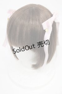 BABY,THE STARS SHINE BRIGHT / confiserieリボンクリップ  ピンク H-25-08-09-1030-BA-AC-NS-ZH