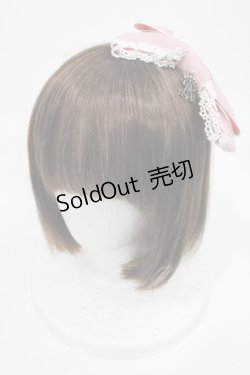 画像1: ALICE and the PIRATES / ロージアノーブルグログランカチューシャ  渋ピンク H-25-08-09-1033-PA-AC-NS-ZH