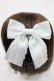 画像2: metamorphose / Lacyリボンクリップ  サックス H-25-08-09-1034-ME-AC-NS-ZH (2)