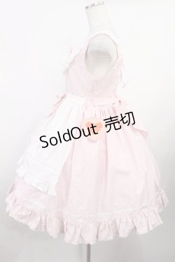 画像2: BABY,THE STARS SHINE BRIGHT / ローズフルールエプロンジャンパースカート Free ピンク H-25-08-09-1006-BA-OP-NS-ZH