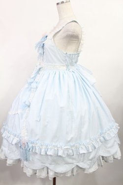 画像2: BABY,THE STARS SHINE BRIGHT / くみゃちゃんのFlower Dreamジャンパースカート Free サックス H-25-08-09-1007-BA-OP-NS-ZH