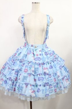 画像1: Angelic Pretty / Photogenic Palletスカート Free サックス H-25-08-09-1013-AP-SK-NS-ZH
