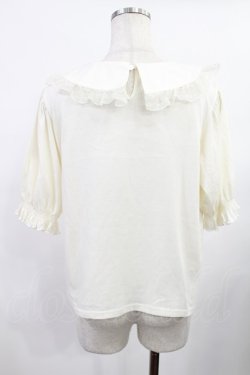 画像2: m petit by misako / NINA'sコラボ襟付きプルオーバー L アイボリー H-25-08-09-1016-LO-TO-YZ-ZH