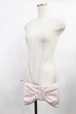 画像2: Maison de FLEUR / ピンクリボンリボン型ショルダーバッグ  ピンク H-25-08-09-1020-LO-BG-YZ-ZH