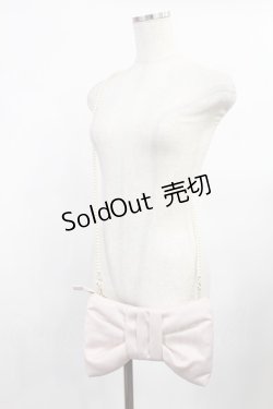 画像2: Maison de FLEUR / ピンクリボンリボン型ショルダーバッグ  ピンク H-25-08-09-1020-LO-BG-YZ-ZH