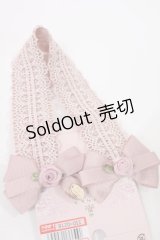 m petit by misako / AM*NIヘッドドレスB  ピンク H-25-08-09-1028-LO-AC-NS-ZH