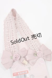 m petit by misako / AM*NIヘッドドレスB  ピンク H-25-08-09-1028-LO-AC-NS-ZH