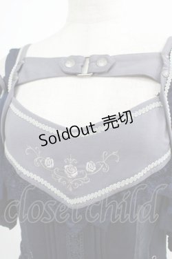 画像4: Ozz oneste / alys rose刺繍使い 2way frillカットソー  ネイビー H-25-08-09-053-OO-TO-KB-ZH