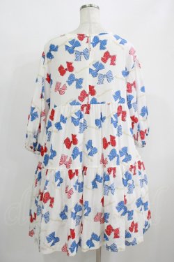 画像3: Jane Marple / Anniversary ribbonsティアードドレス  オフホワイト H-25-08-09-006-JM-OP-KB-ZH