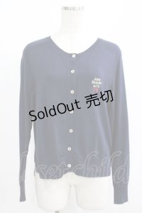 Jane Marple / テーマエンブロイダリーカーディガン M navy H-25-08-09-060-JM-TO-KB-ZH