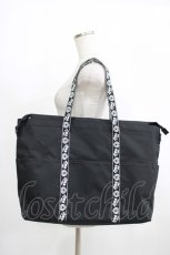 画像1: Candy Stripper / ロゴテープBAG  黒 H-25-08-09-063-PU-BG-KB-ZH (1)